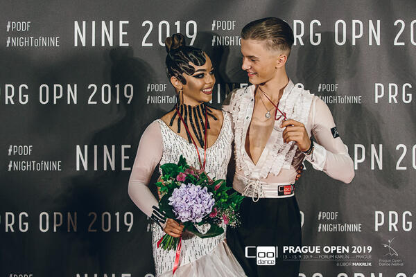 Ondřej Vokurka & Eliška Hřebíčková COOL DANCE Mistři ČR